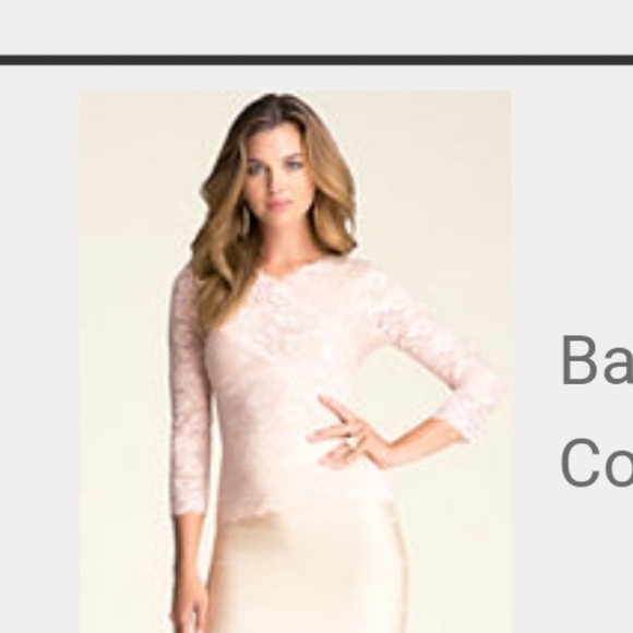 BEBE PINK WITH NUDE UNDERLAY - Picture 6 of 6